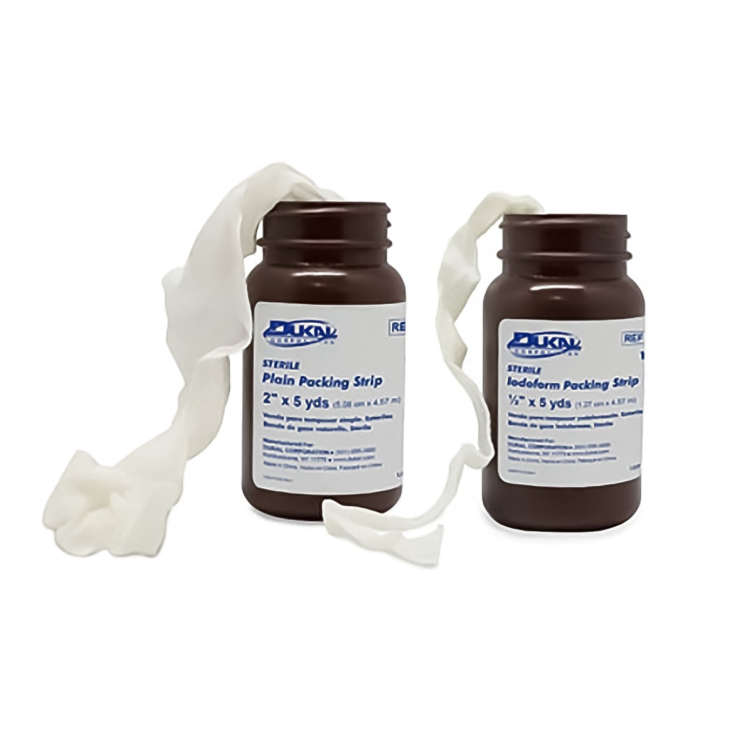 Dukal Iodoform Wound Packing Strip, ¼ Inch x