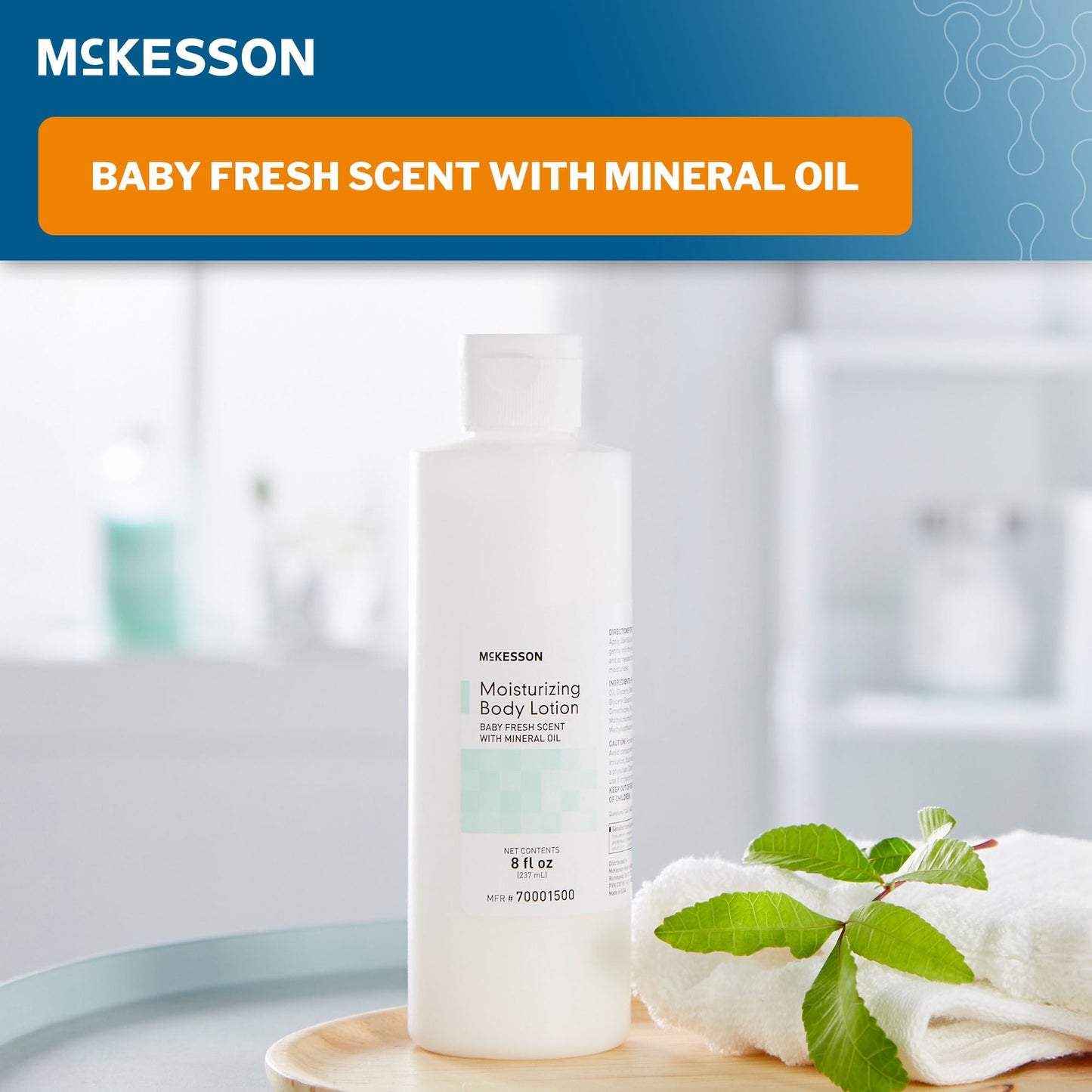McKesson Hand and Body Moisturizer, Bottle