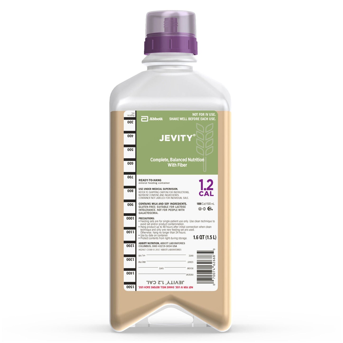 Jevity® 1.2 Cal Tube Feeding Formula, Carton