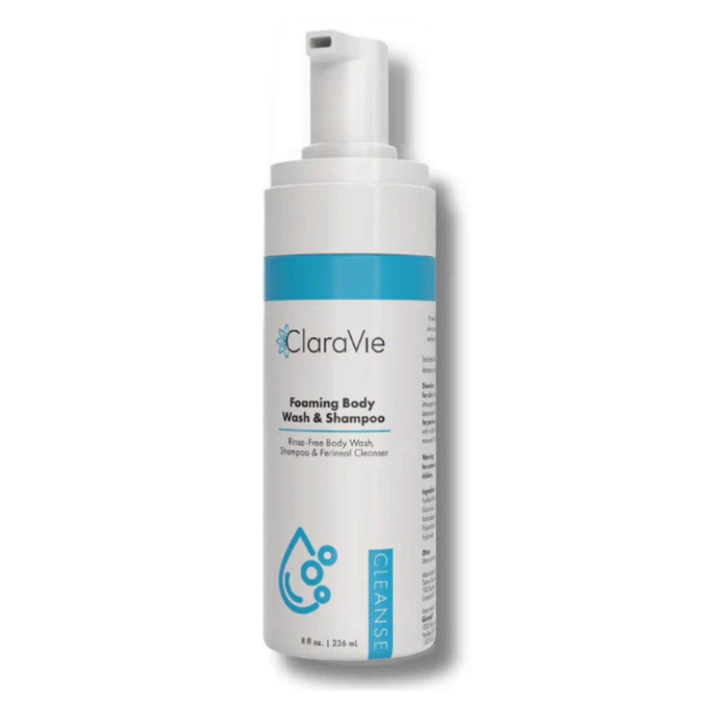 ClaraVie Shampoo and Body Wash Pump Bottle Scented