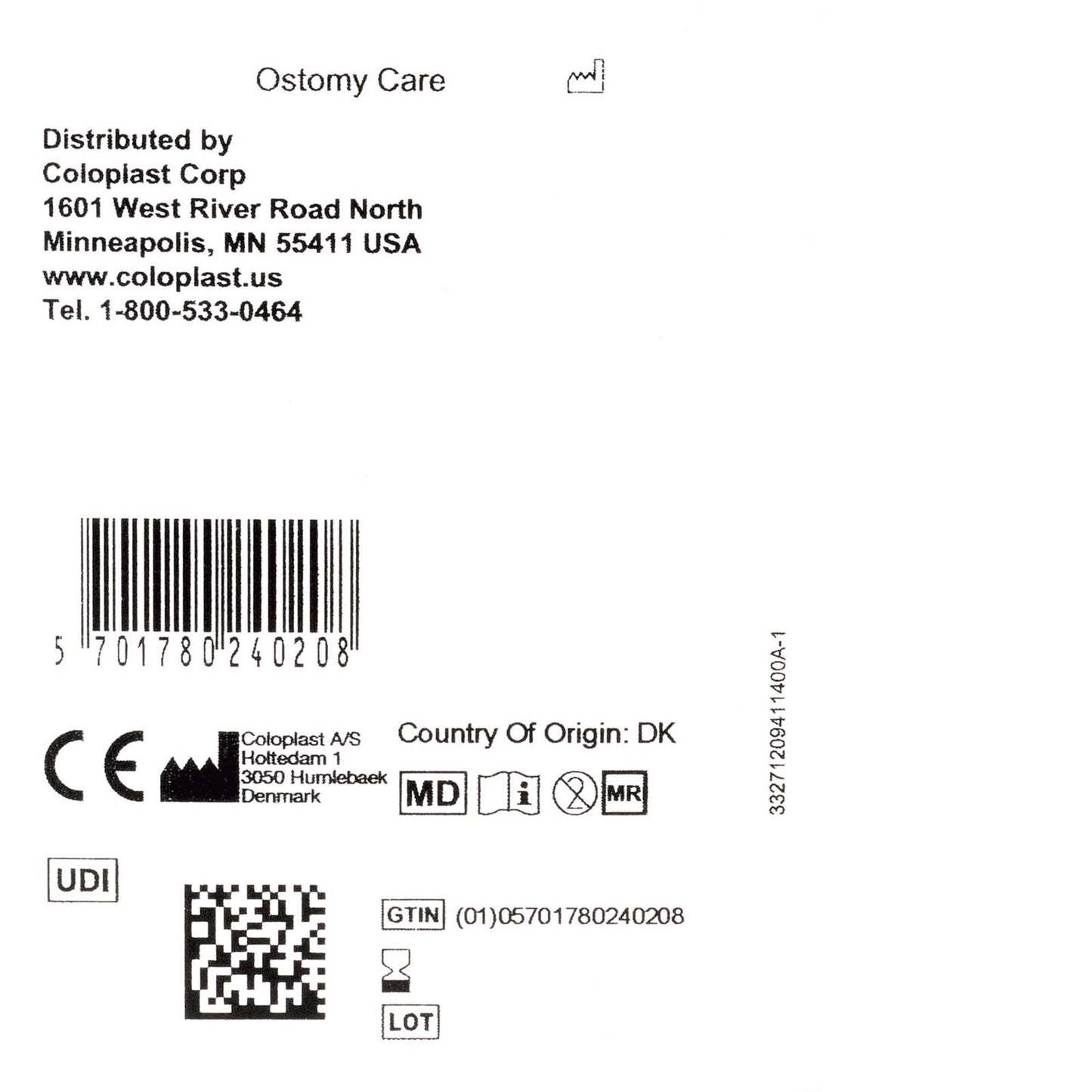 Brava Ostomy Seal Convex, Starter Hole (40mm) For Use with Ostomy Pouch