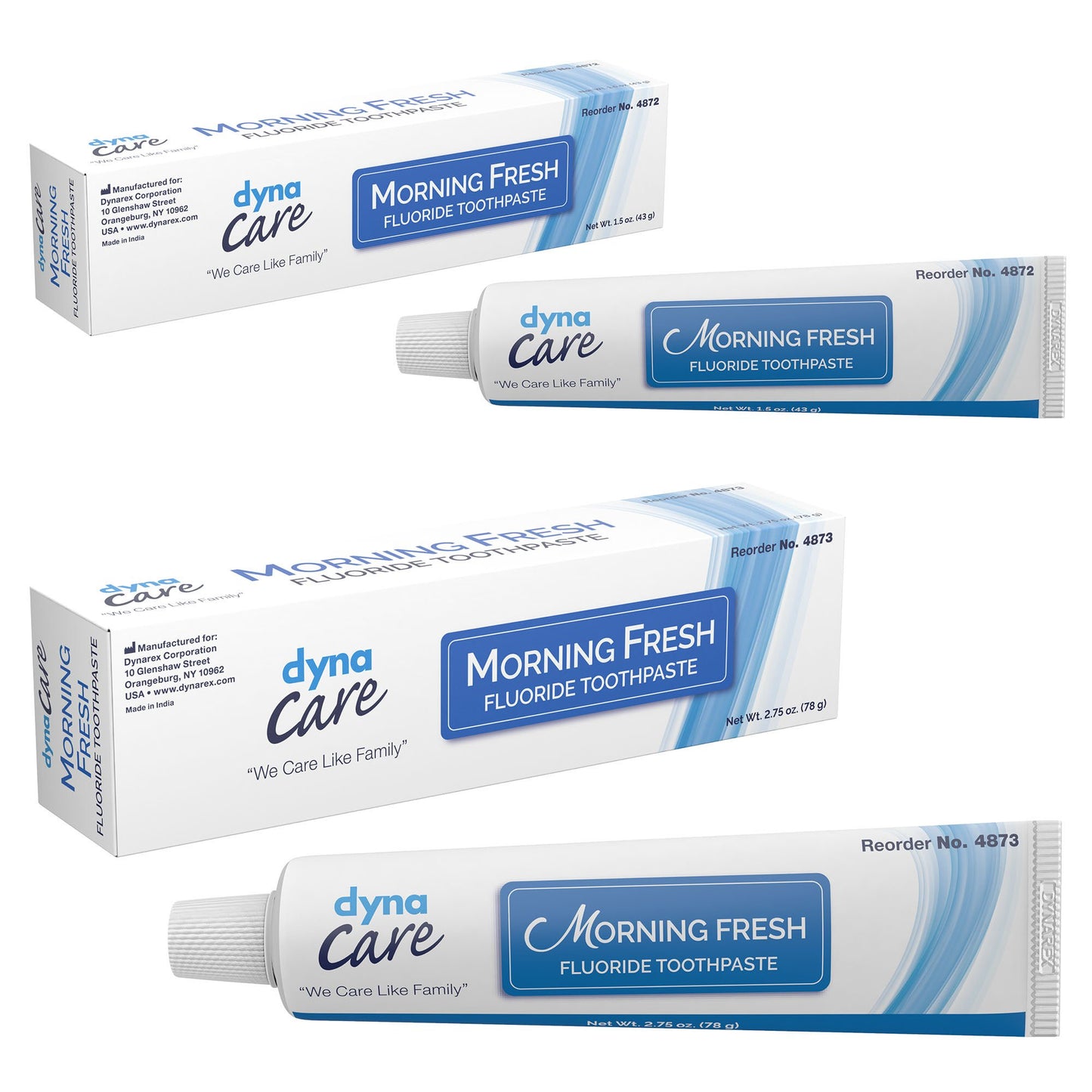 Morning Fresh Toothpaste Mint Flavor, Tube