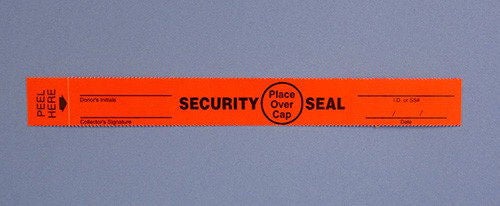 Tamper Evident Seal Red 3/ -3/5 Inch