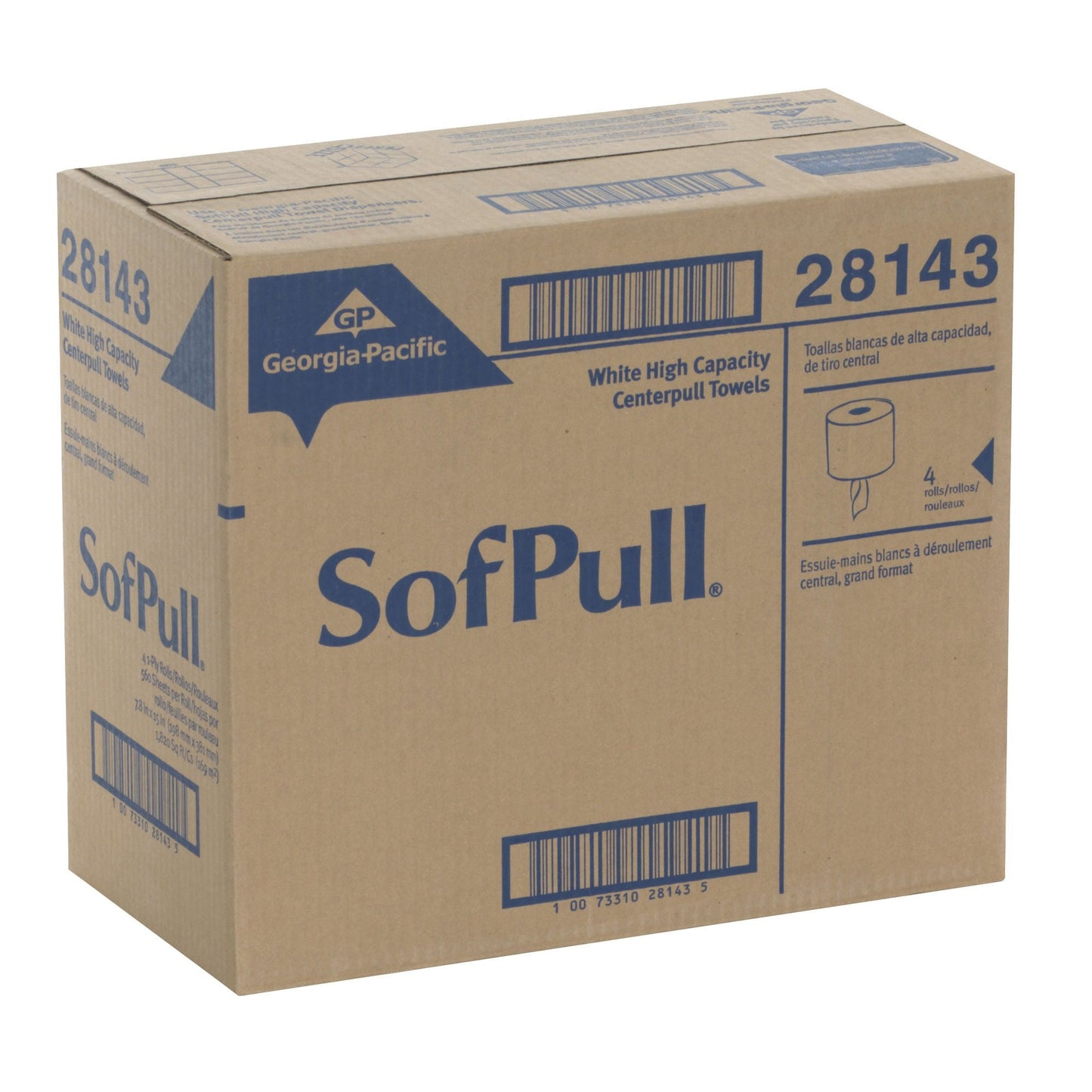 SofPull® White Paper Towel, 8,400 Feet