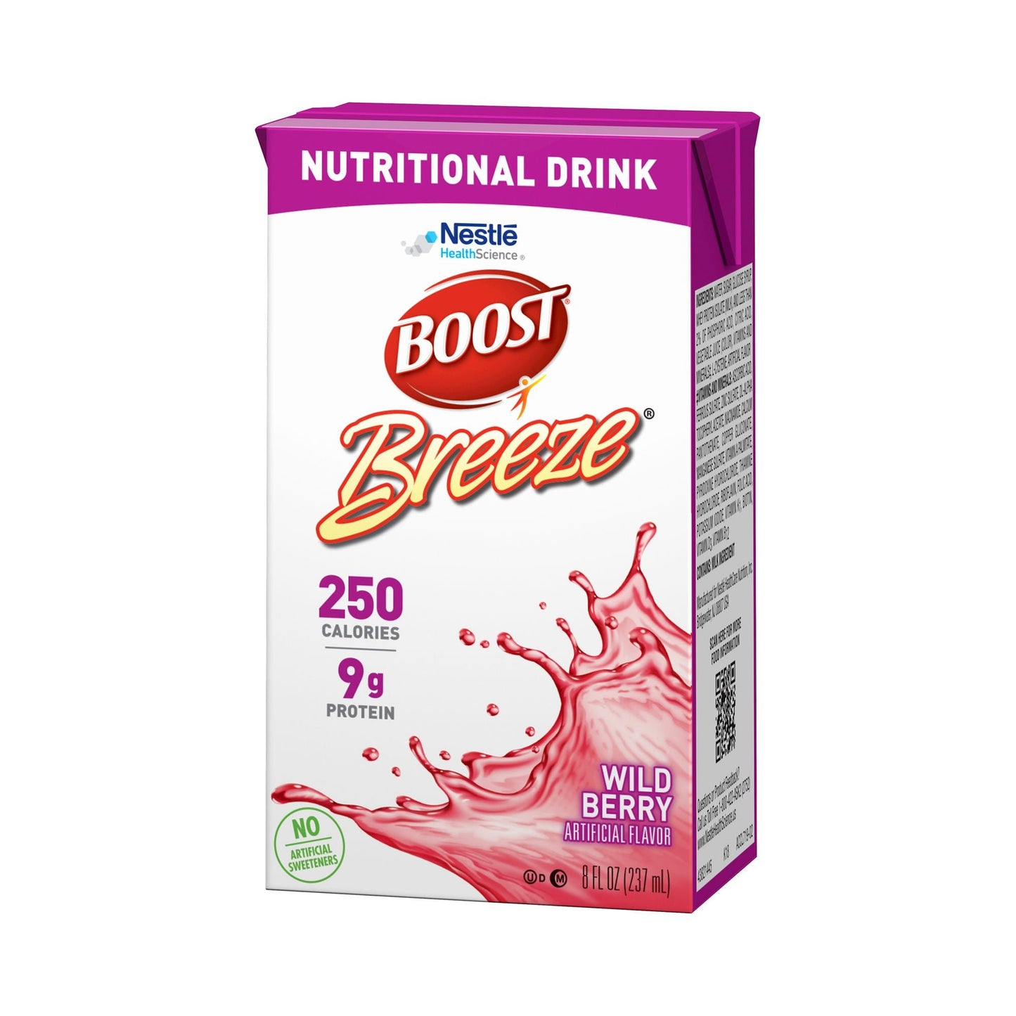 Boost Breeze® Wild Berry Nutritional Drink, Carton
