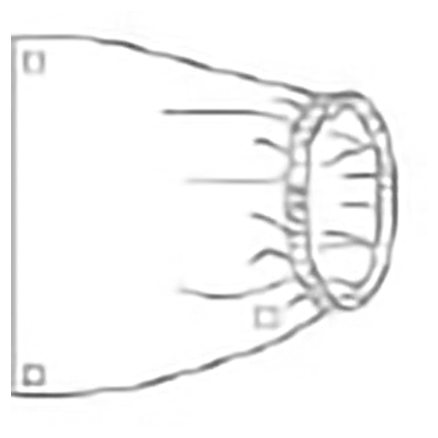 Banded Bag, Rectangular For Accessory Equipment