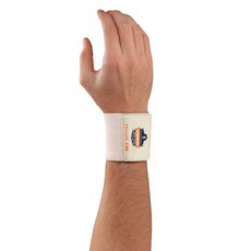 ProFlex 400 Universal Wrist Support Wraparound / Wristlet Elastic Left or Right Wrist Tan