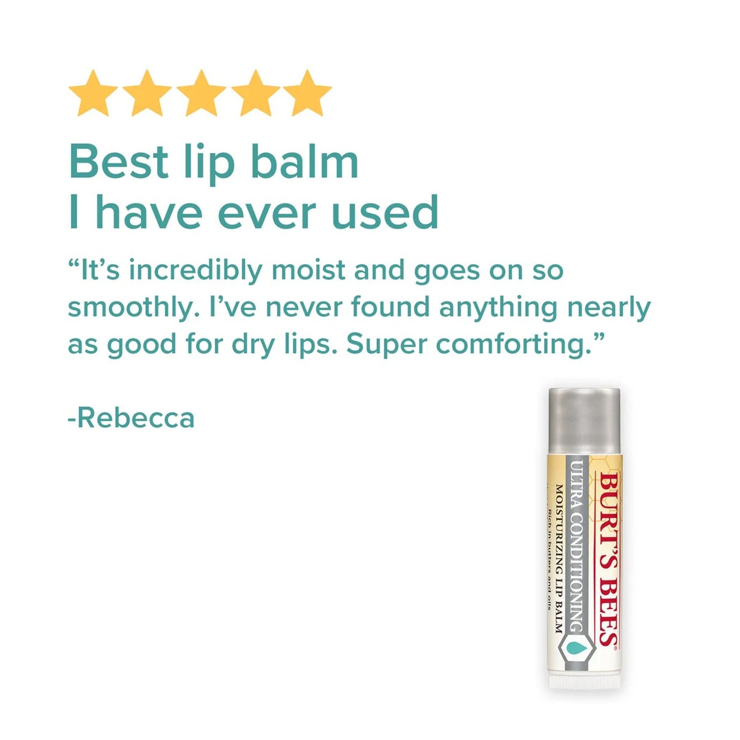 Burt's Bees Ultra Conditioning Lip Balm Balm Tube Kokum Butter Flavor