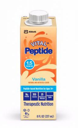 Vital® Peptide 1.5 Vanilla Therapeutic Nutrition, carton