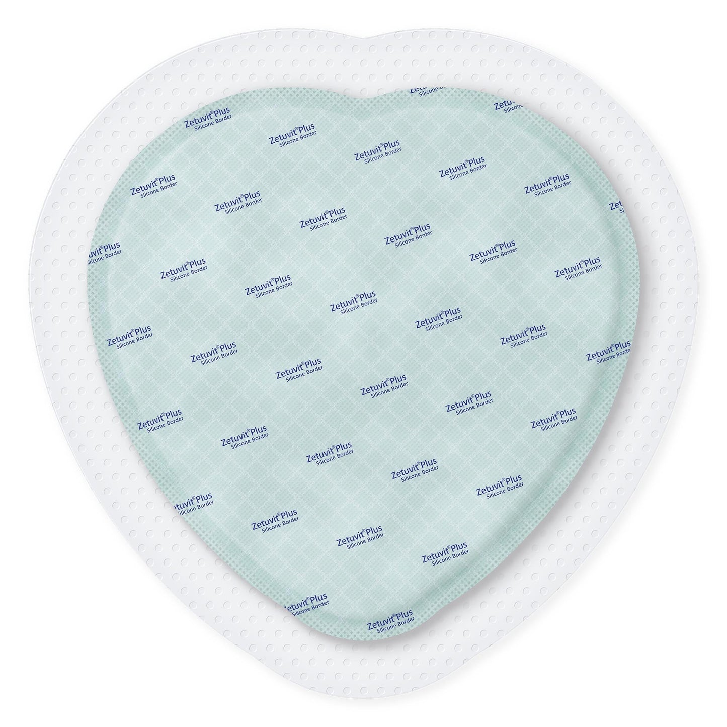 Zetuvit® Plus Silicone Border Super Absorbent Dressing, Sacral
