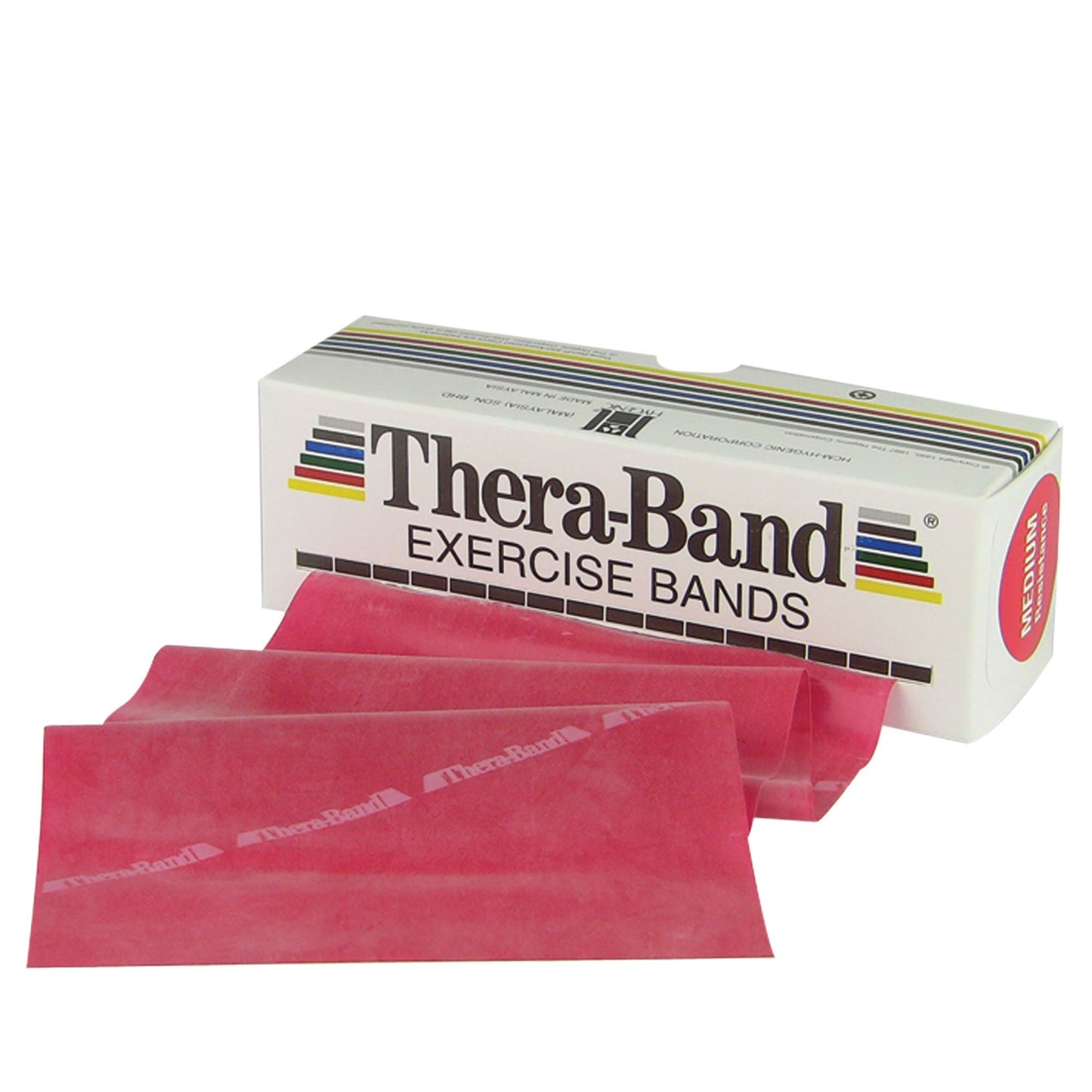 TheraBand® Exercise Resistance Band, Red, Medium
