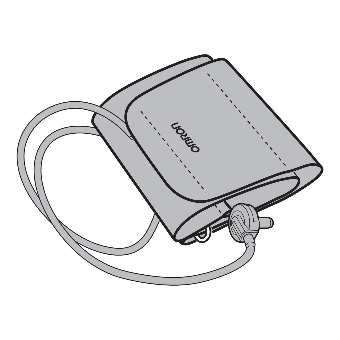 Omron® Small D-ring Reusable Blood Pressure Cuff, 17 to 22.8 centimeter