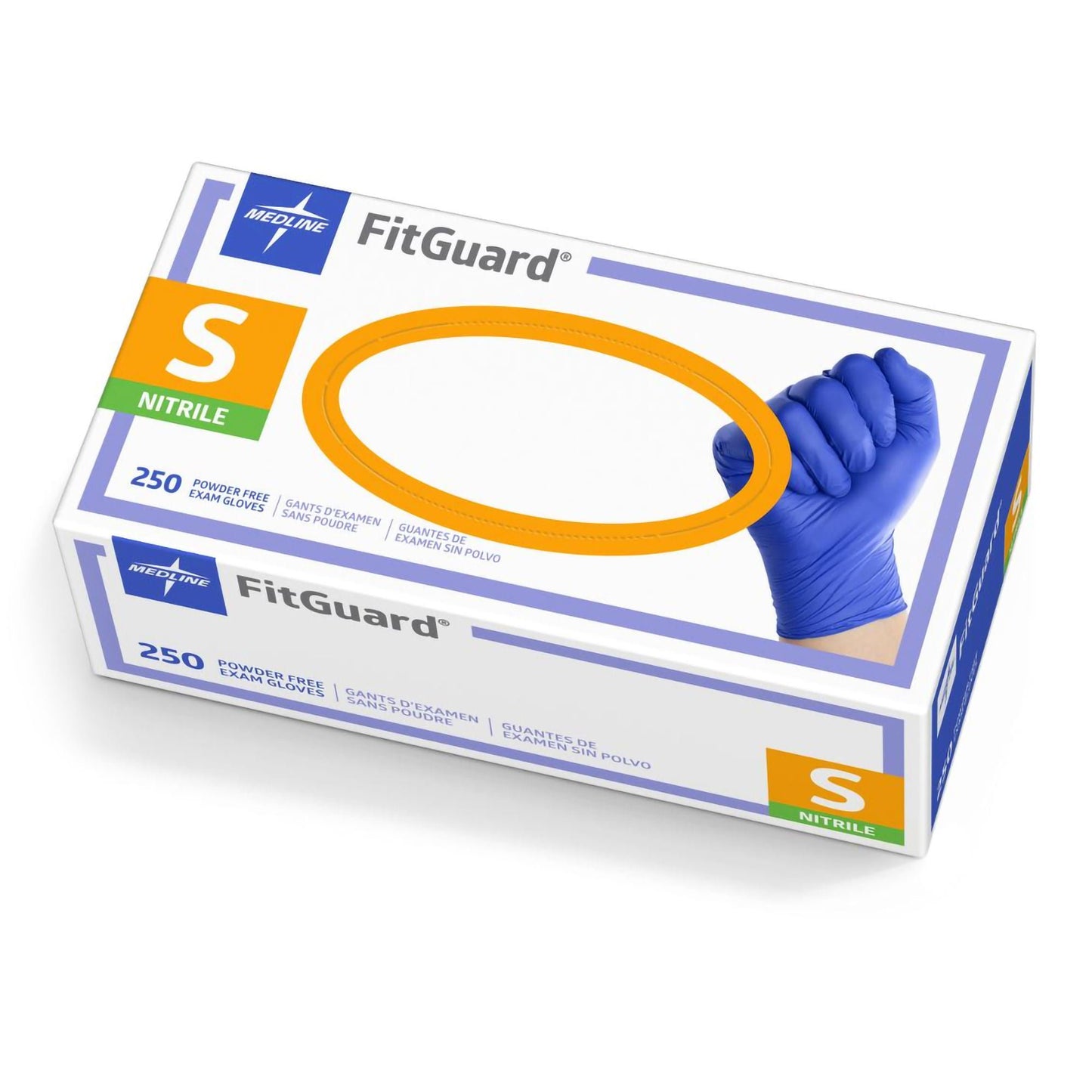 FitGuard™ Nitrile Exam Gloves, Dark Blue