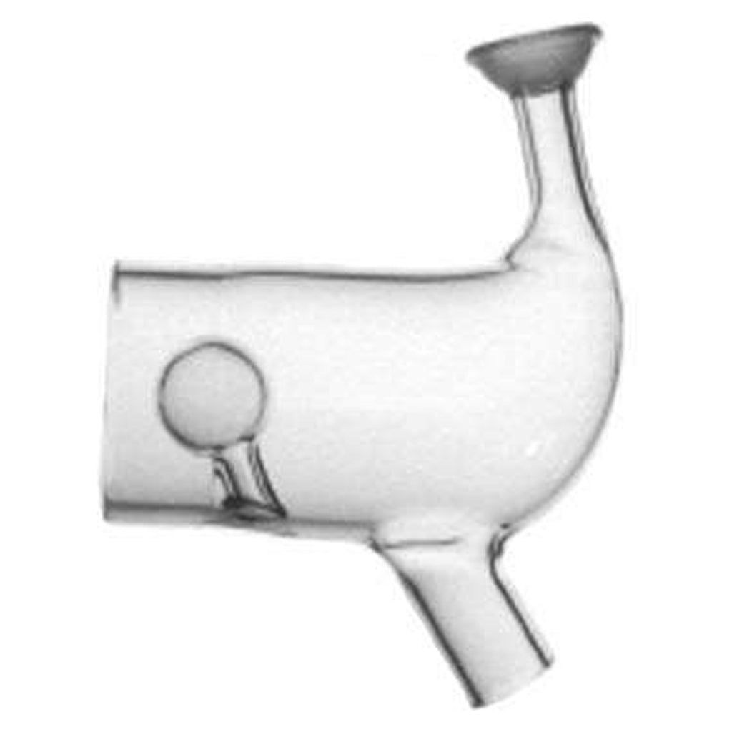 Conical Spray Chamber, Vertical Exit, Open End - Alpha Resources part ARICP540 (replaces Spectro 48105003)