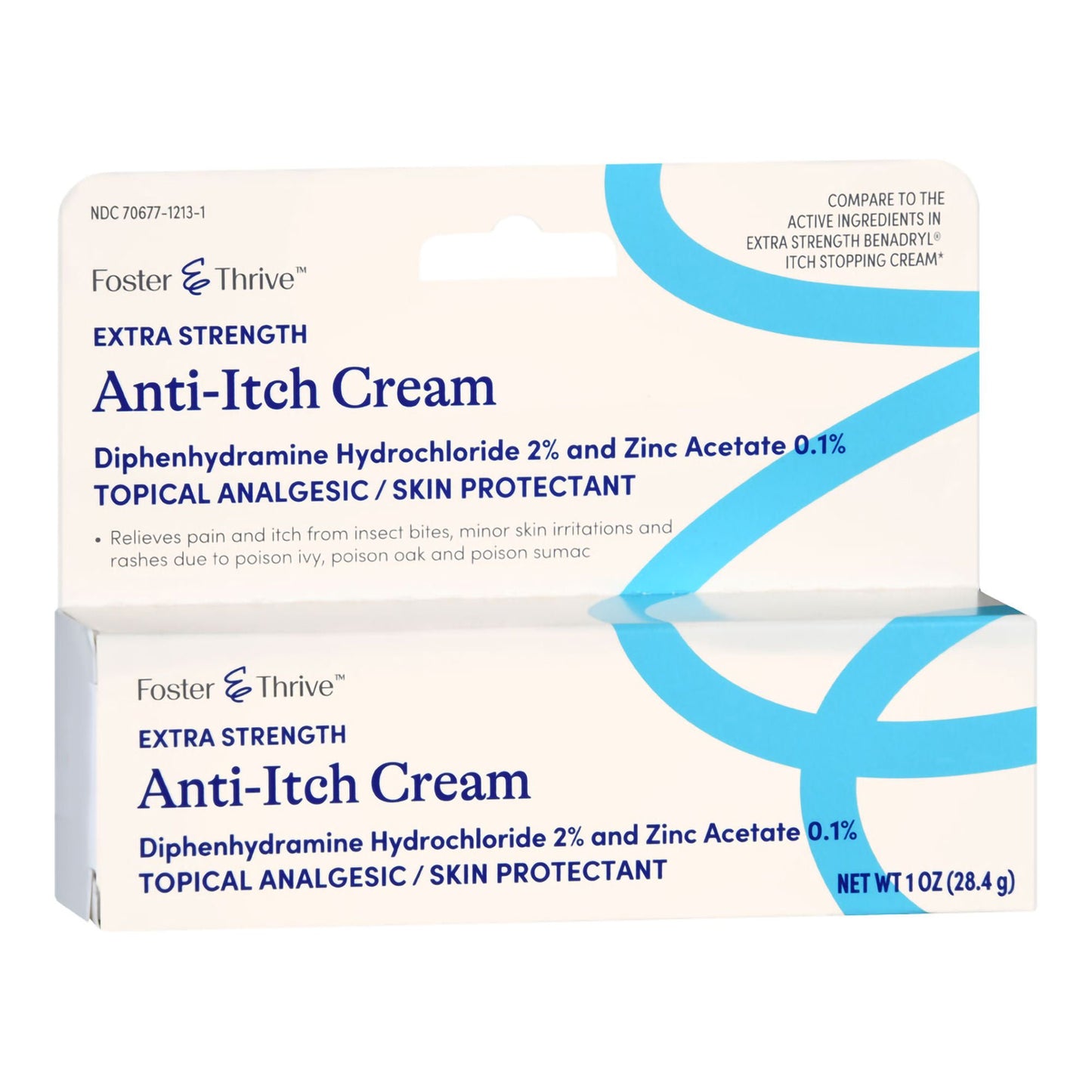 Foster & Thrive™ 2% Diphenhydramine HCl Itch Relief Cream