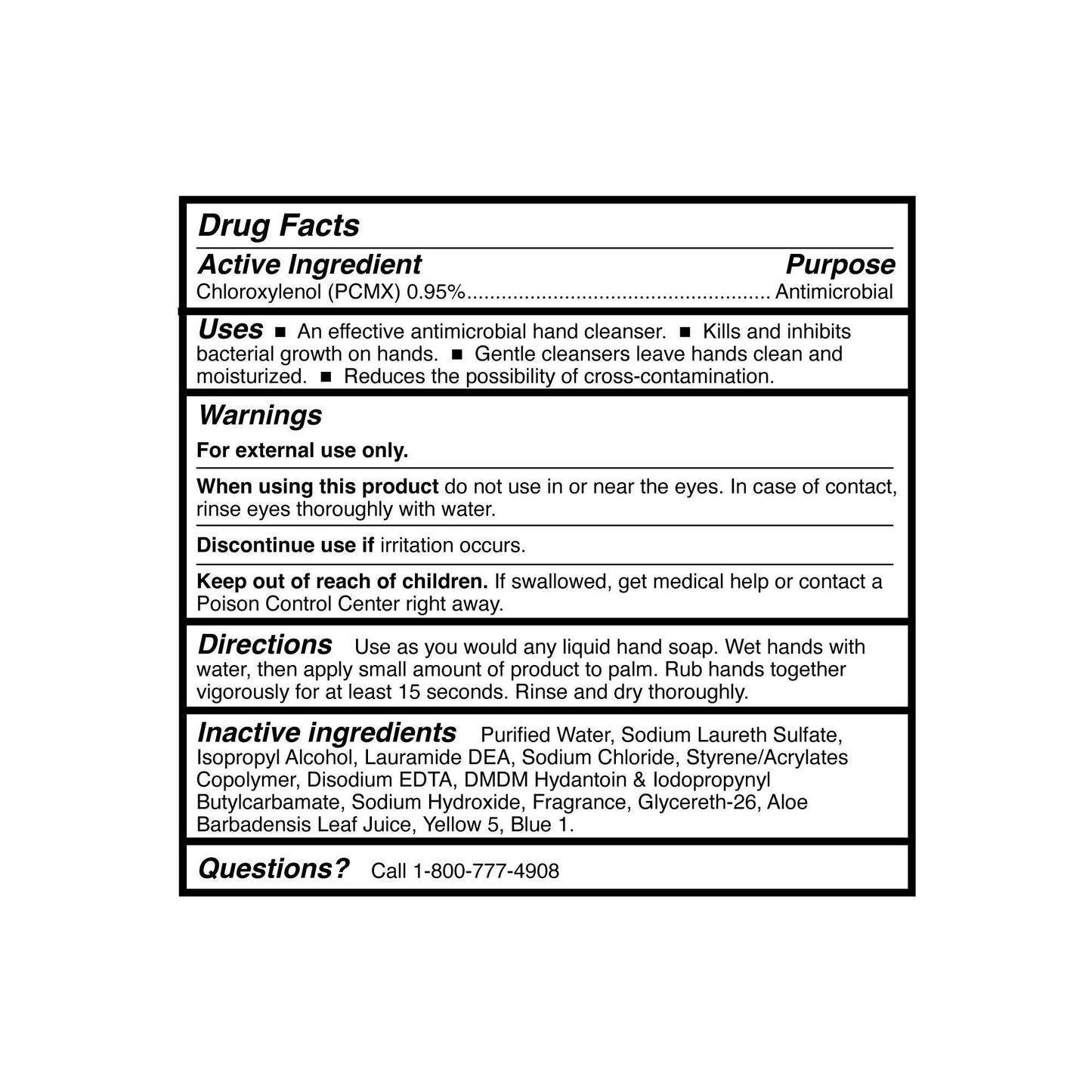 McKesson Antimicrobial Lotion Soap, Herbal Scent, Pump Bottle