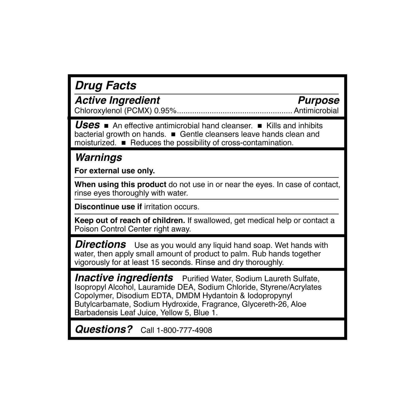 McKesson Antimicrobial Lotion Soap, Herbal Scent, Pump Bottle