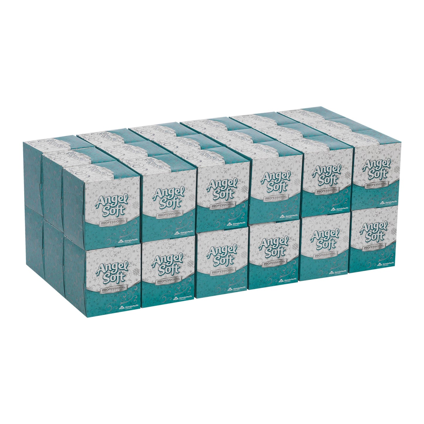 Angel Soft Professional Series Facial Tissue White 96 Count
