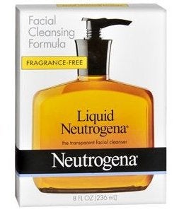 Liquid Neutrogena Soap Liquid Pump Bottle Unscented