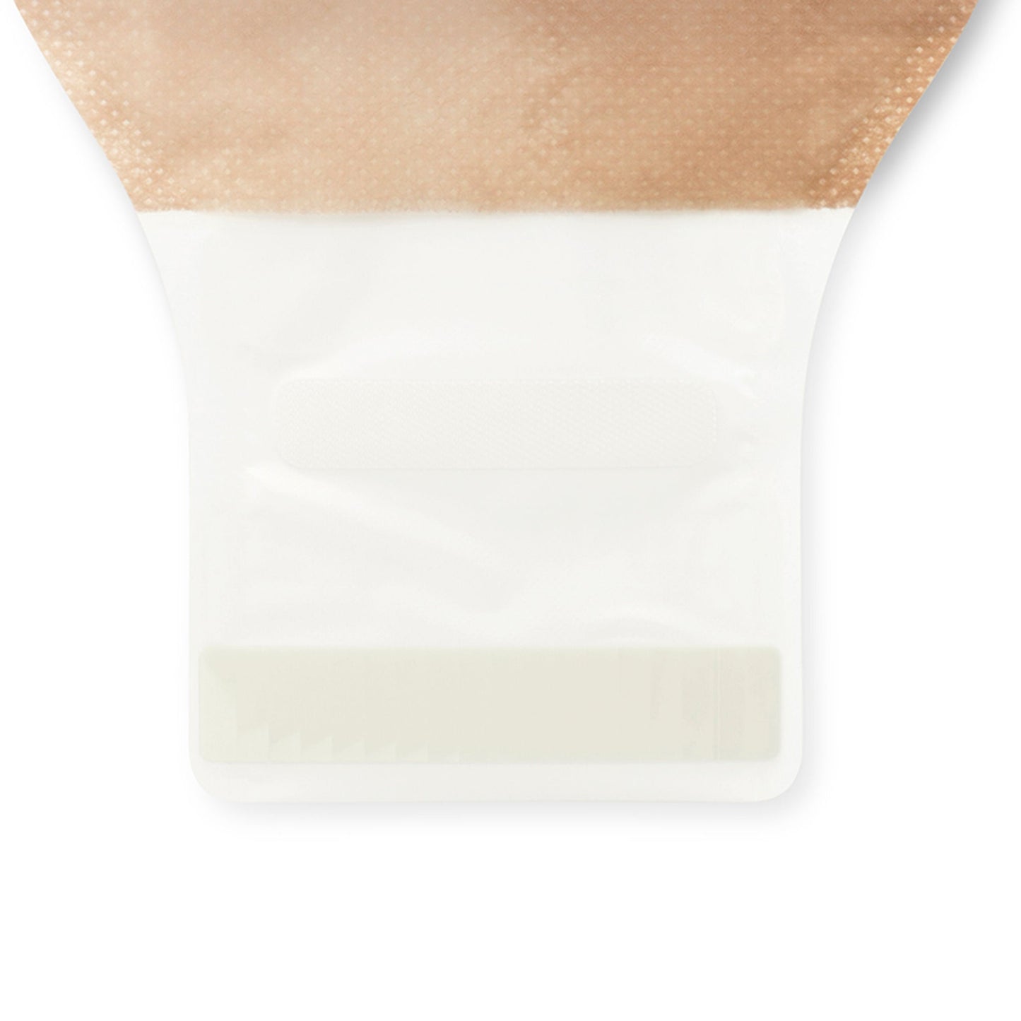 New Image™ 18293 Two-Piece Transparent Ostomy Pouch, Pre-cut to Fit , Red