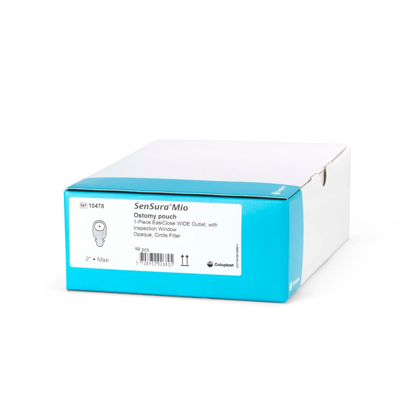 SenSura® Mio 1-Piece Opaque Ostomy Pouch, Stoma