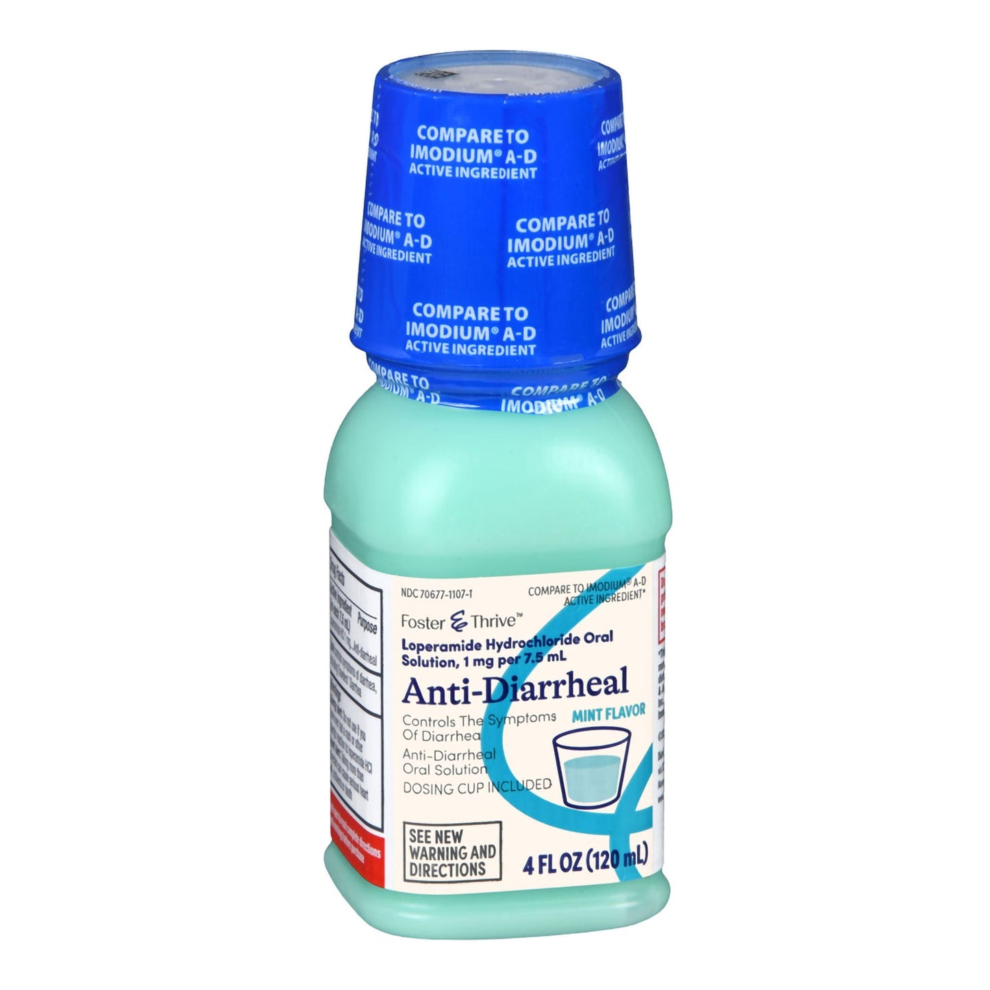 Foster & Thrive™ Anti-Diarrheal 1 mg per Loperamide Oral Solution, Mint