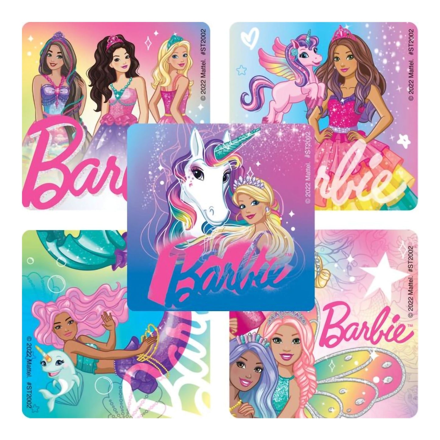 SmileMakers Sticker Barbie Fantasy