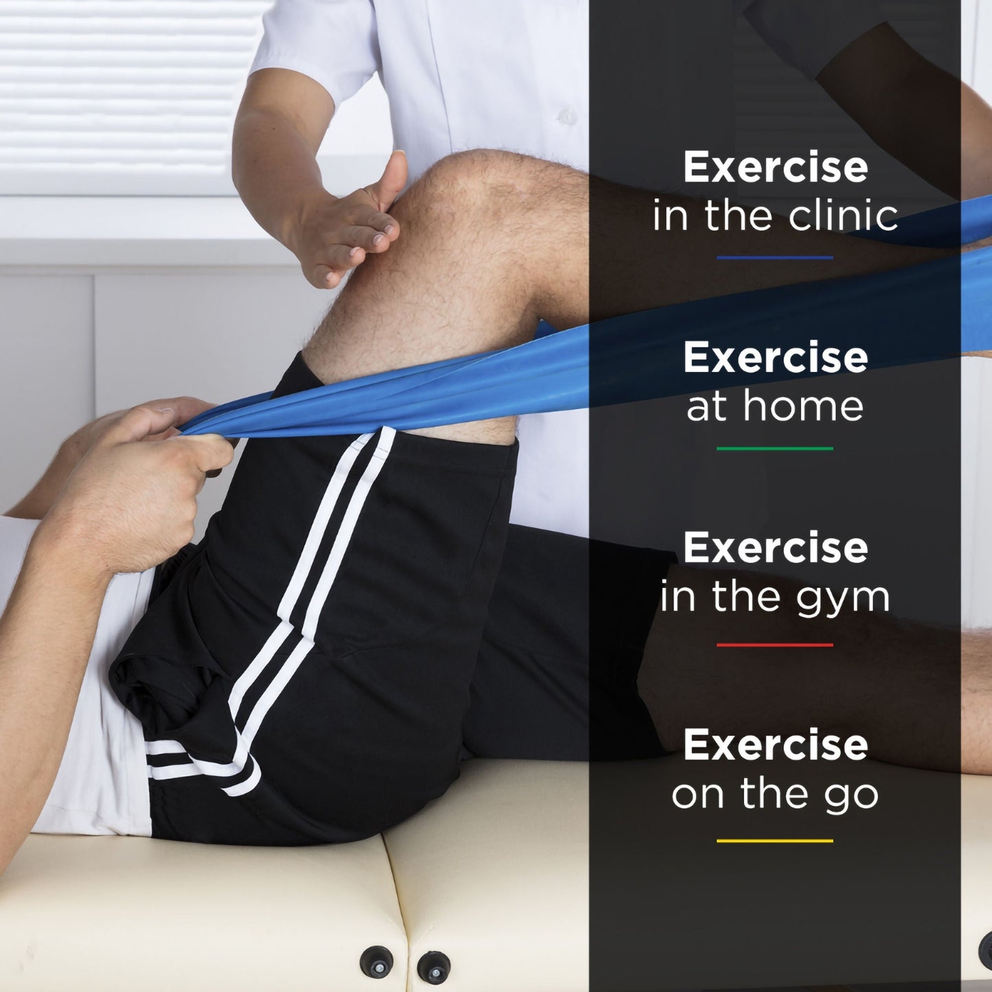 TheraBand® Exercise Resistance Band, Blue, X-Heavy Resistance