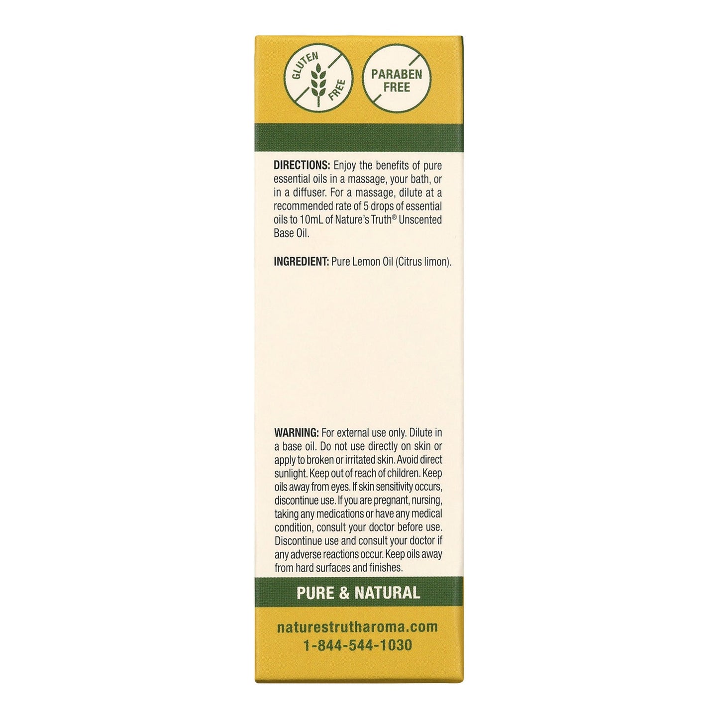 Nature's Truth Lemon Essential Oil