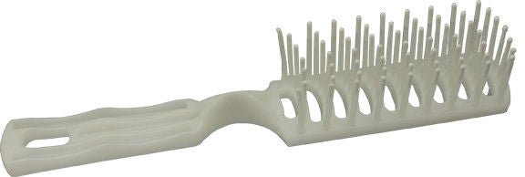 Hairbrush Plastic Bristles 7-3/4 Inch Length
