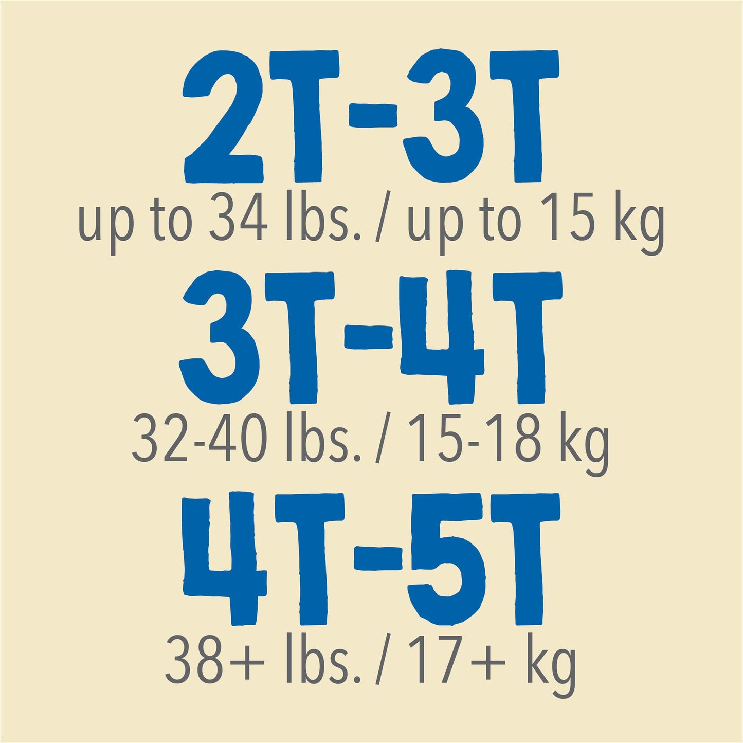 Cutie Pants Training Pants, 2T to 3T