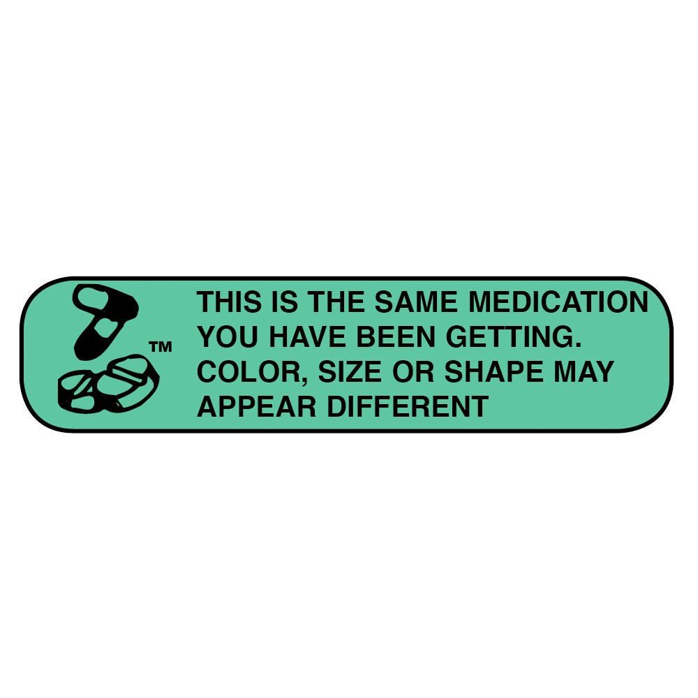 Apothecary Pre-Printed Pharmacy Label