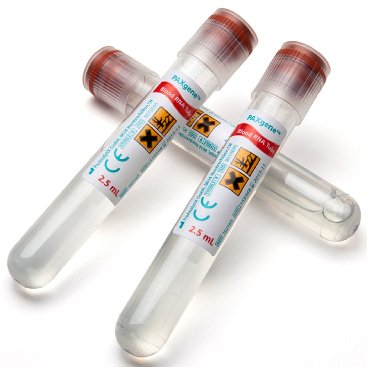 BD PAXgene Blood RNA Tube Blood RNA Stabilization Solution Additive BD Hemogard Closure Plastic Tube