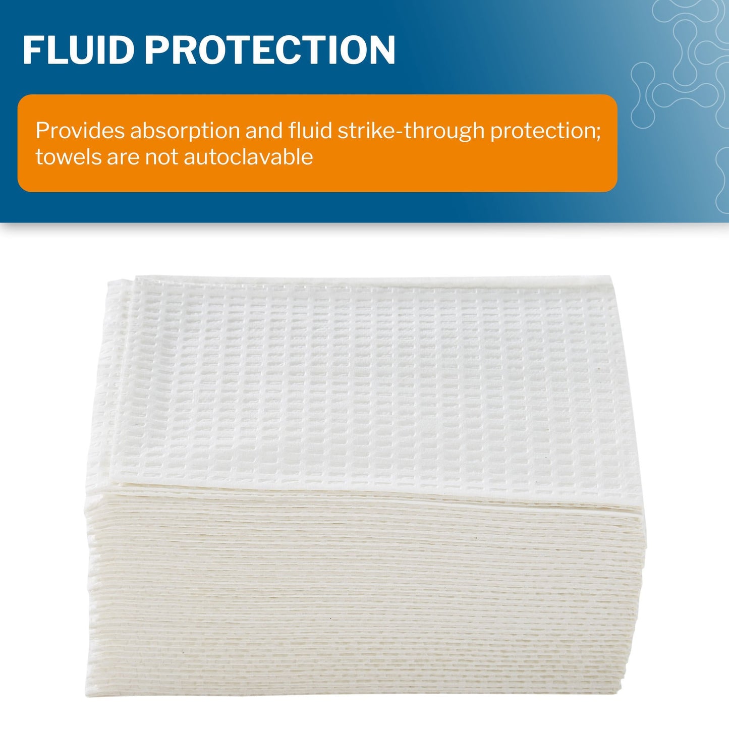 McKesson Deluxe White Procedure Towel