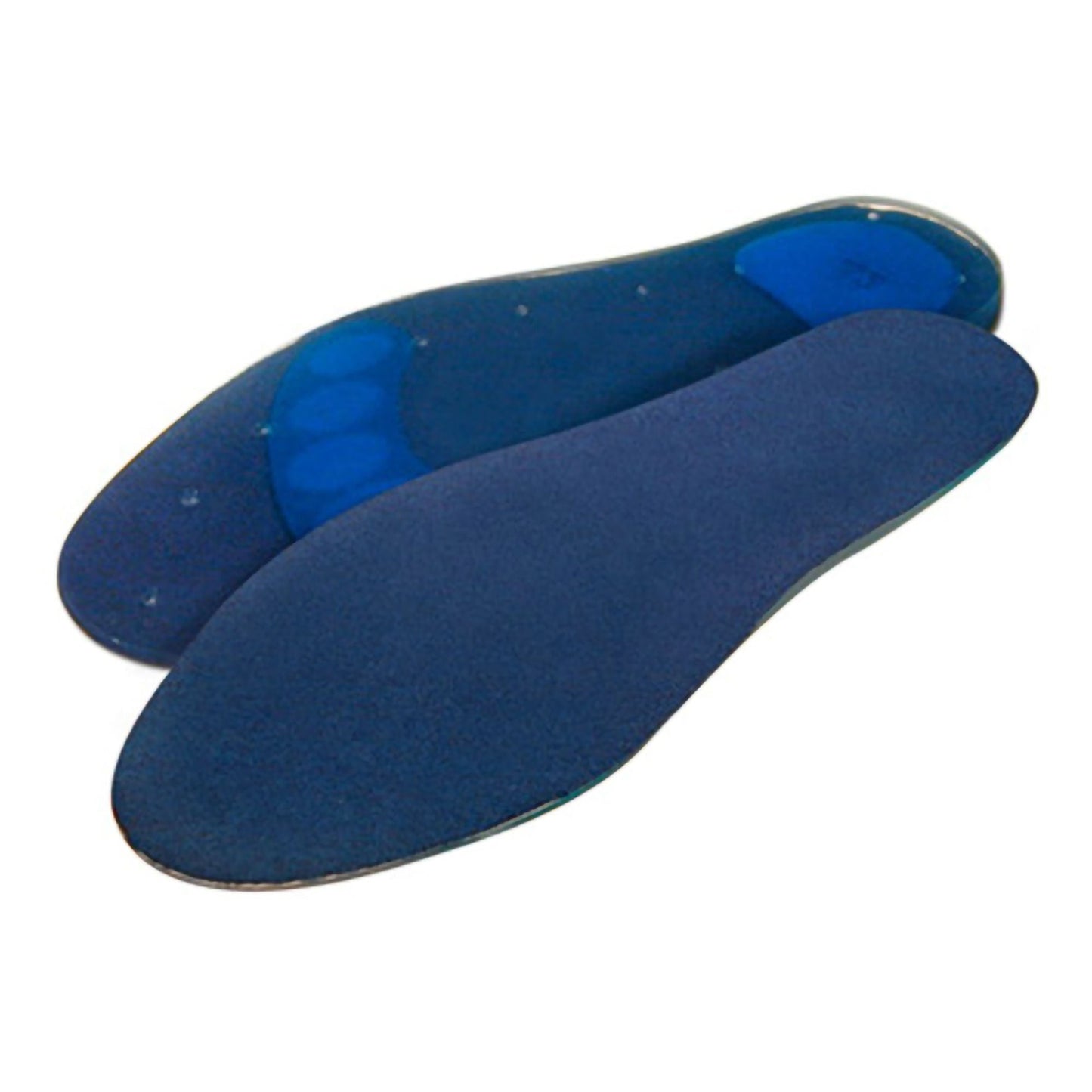 GelStep Orthotic Insole Silicone Women 5 to 7.5 / Men 4 to 5.5 Blue / White