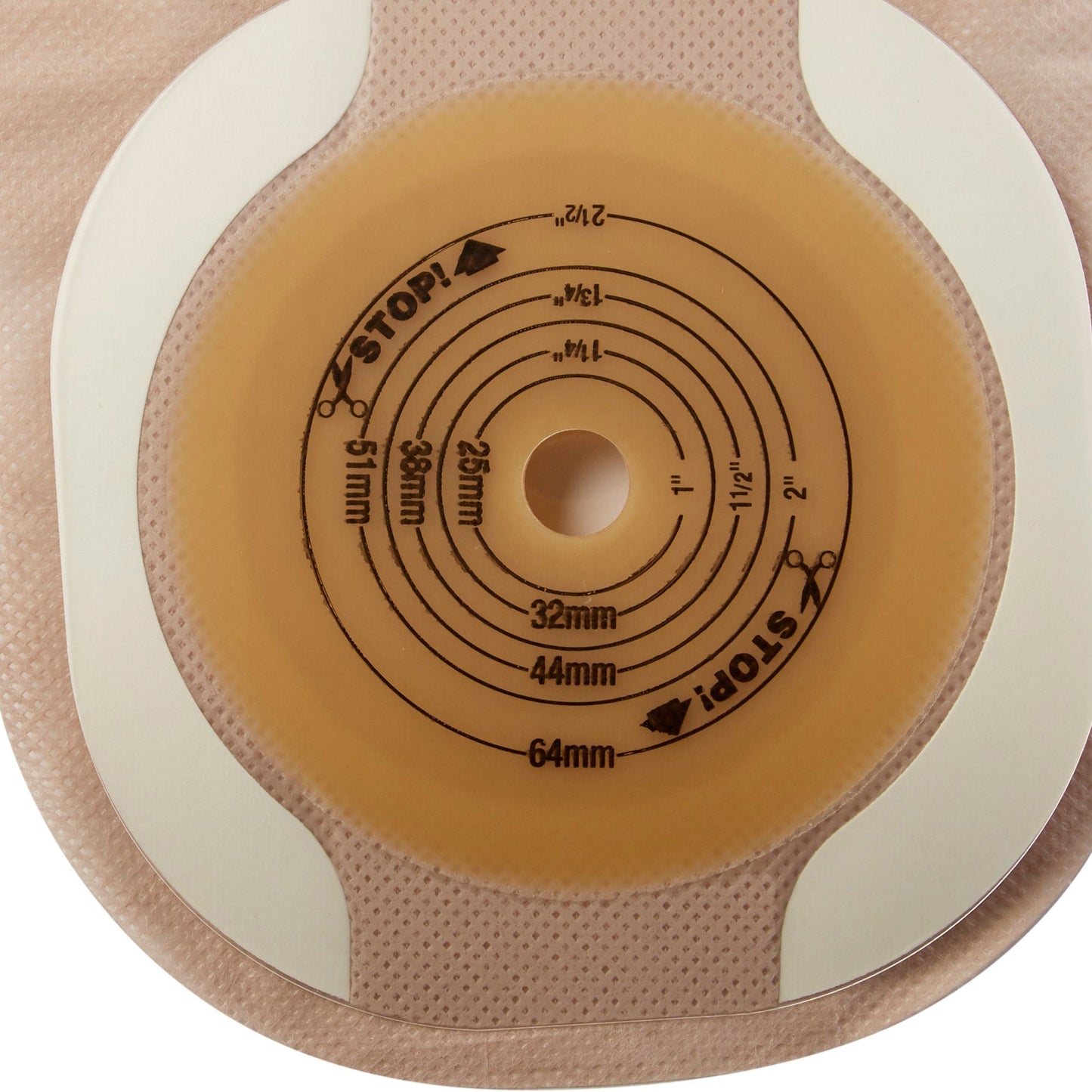 Premier™ 8031 One-Piece Ultra-Clear Ostomy Pouch, Cut to Fit Stomas up to