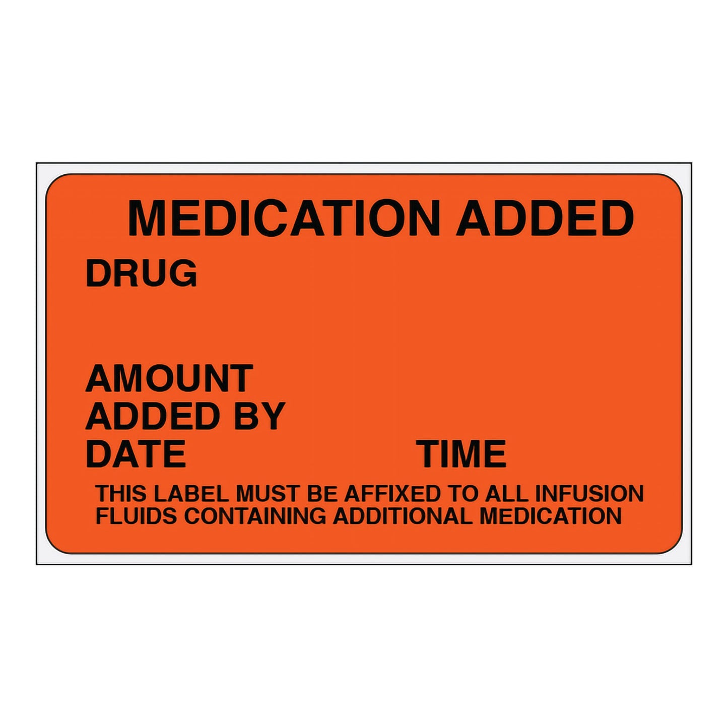 Shamrock Anesthesia Pre-Printed Label