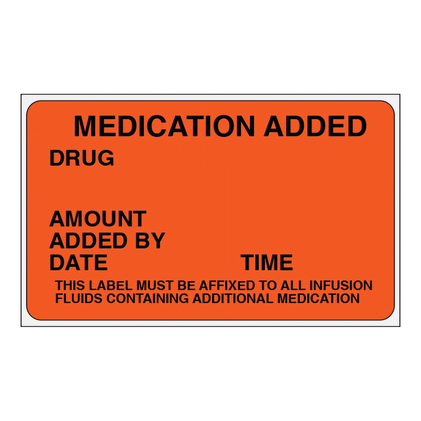 Shamrock Anesthesia Pre-Printed Label