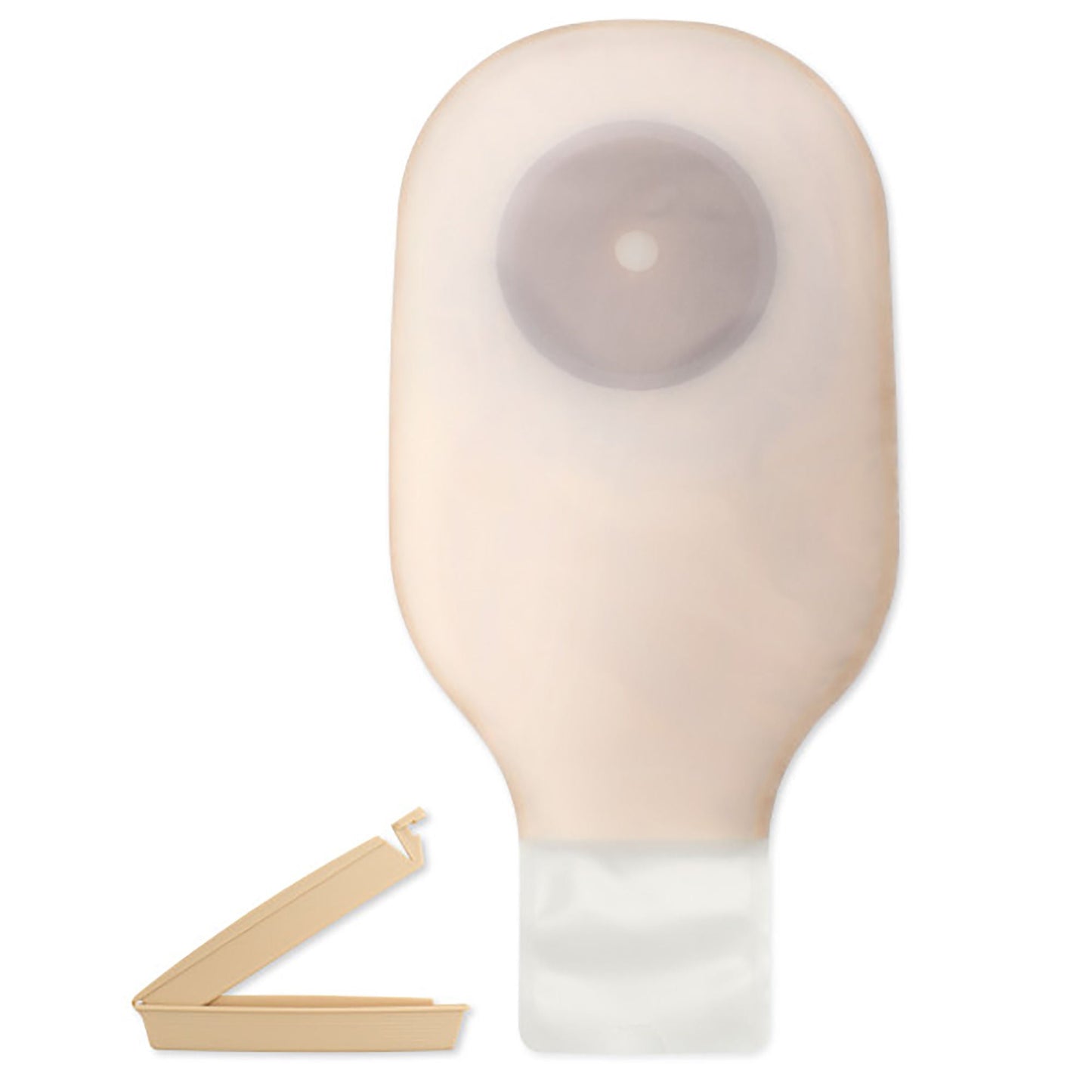 Premier™ Flextend™ One-Piece Transparent Colostomy Pouch, Cut to fit up to