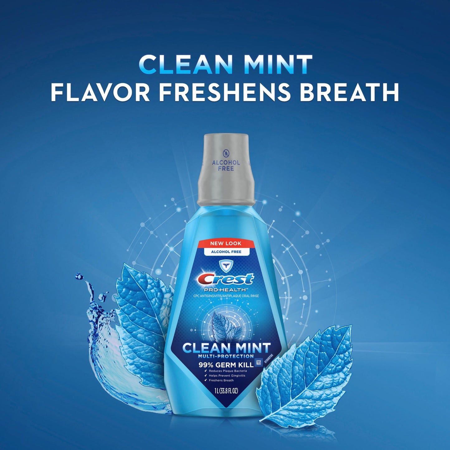 Crest® Pro-Health™ Multi-Protection Antigingivitis/Antiplaque Oral Rinse, Mint