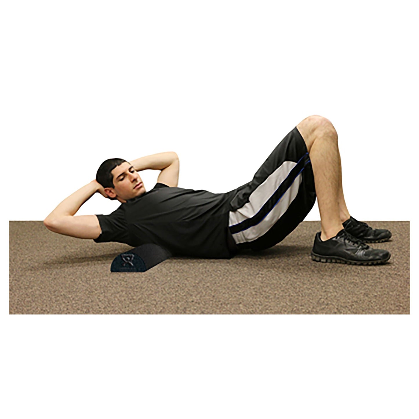 CanDo® Half-Round Foam Roller, Extra Firm
