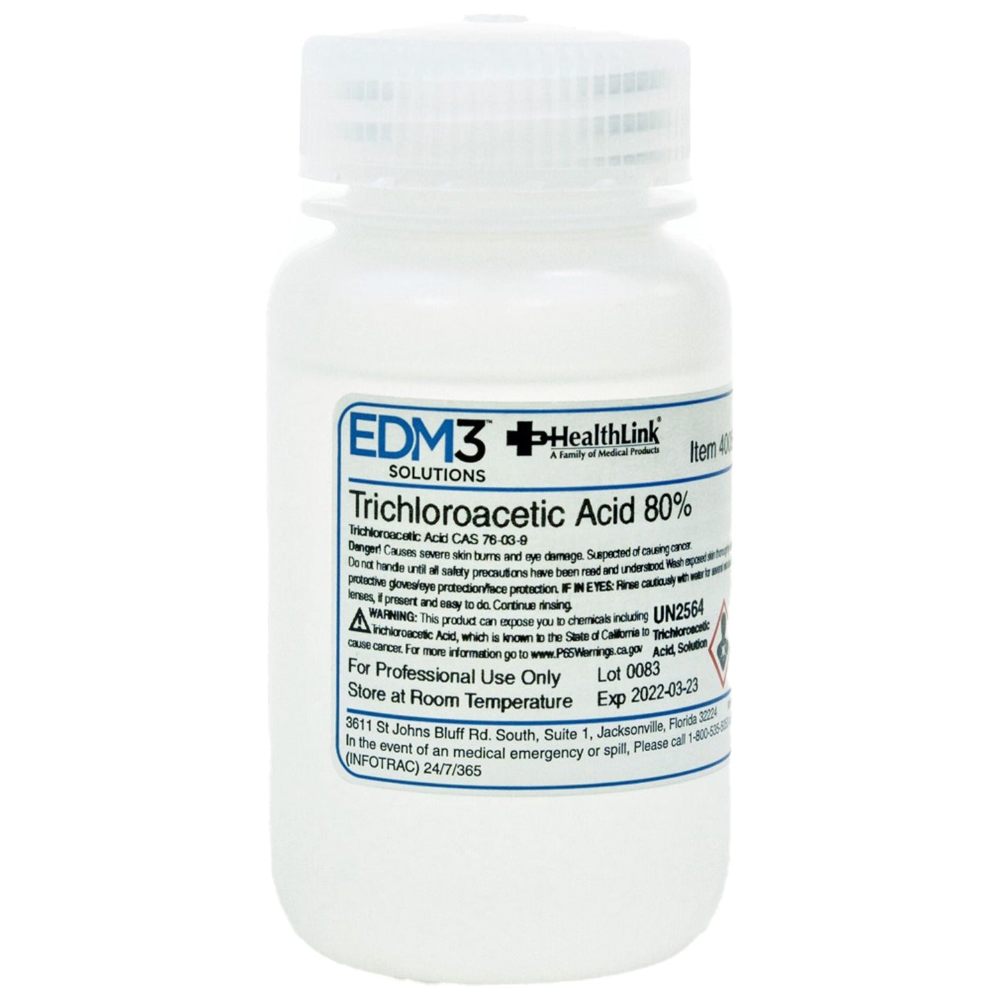 Histology Reagent Trichloroacetic Acid Organic Acid 80%