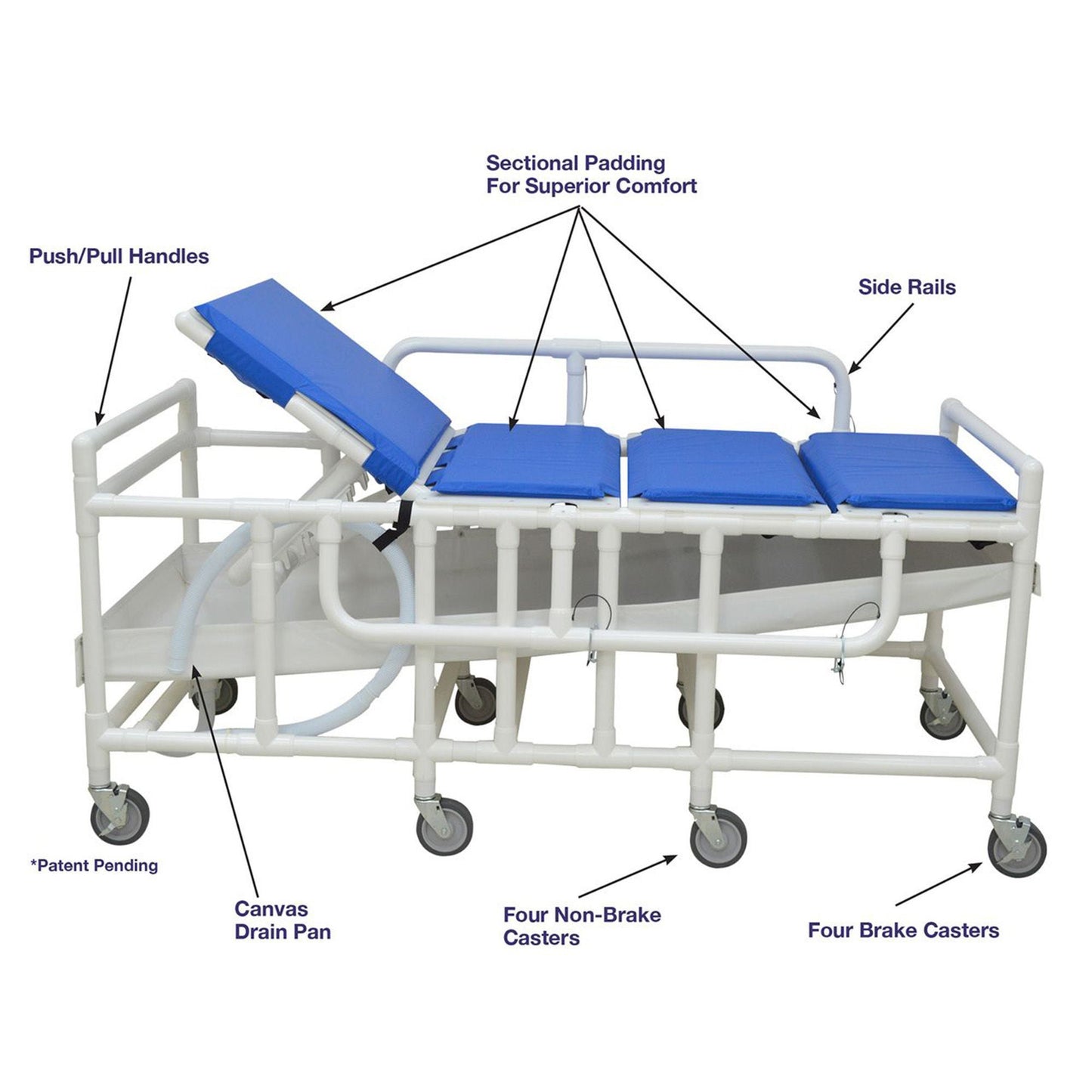 Series 910 Bariatric Shower Gurney
