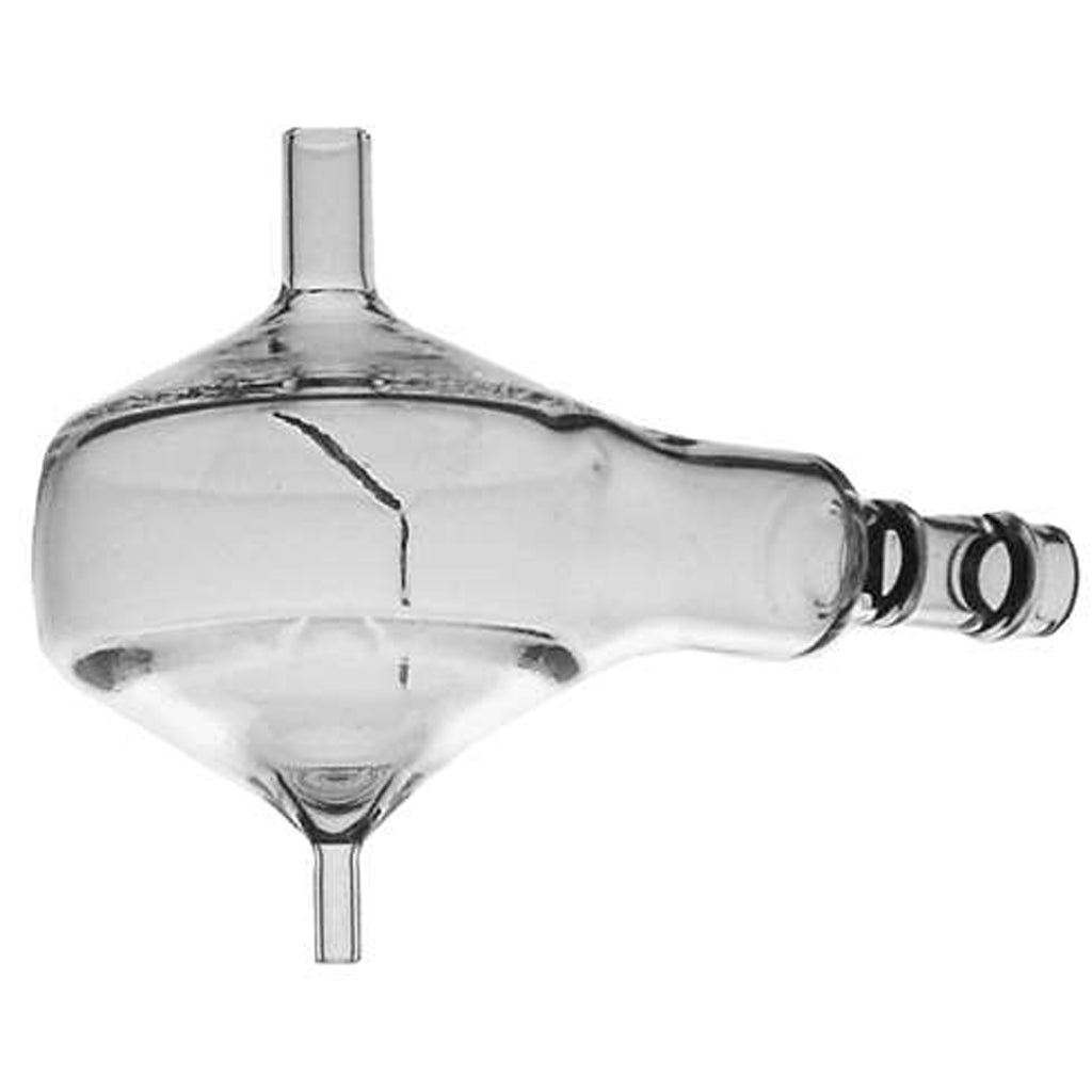Cyclonic Spray Chamber, 8mm Top, 4mm Drain - Alpha Resources part ARICP065 (replaces Agilent Technologies 2010081700)
