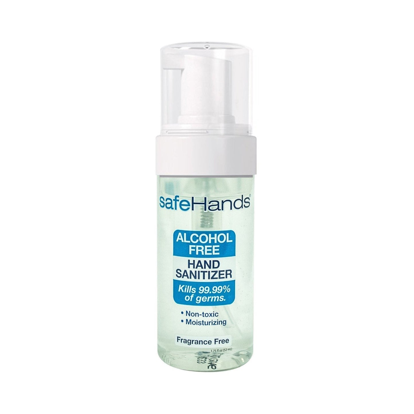 safeHands® Alcohol-Free Hand Sanitizer Bottle