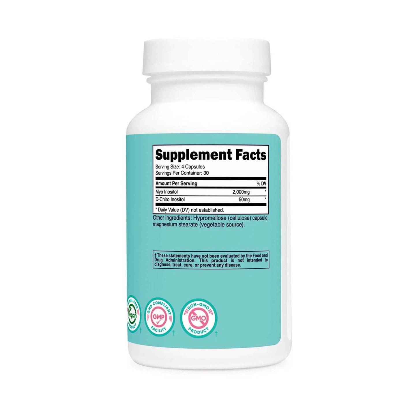 nutricost® Myo & D-Chiro Inositol for Women's Hormonal and Metabolic Health