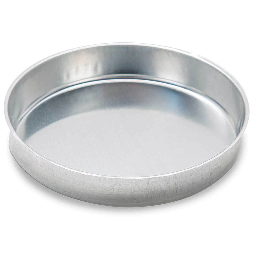 Aluminum Weighing Dishes, 100mm x 20mm 150mL, Smooth Wall — 100/Pack | Globe Scientific