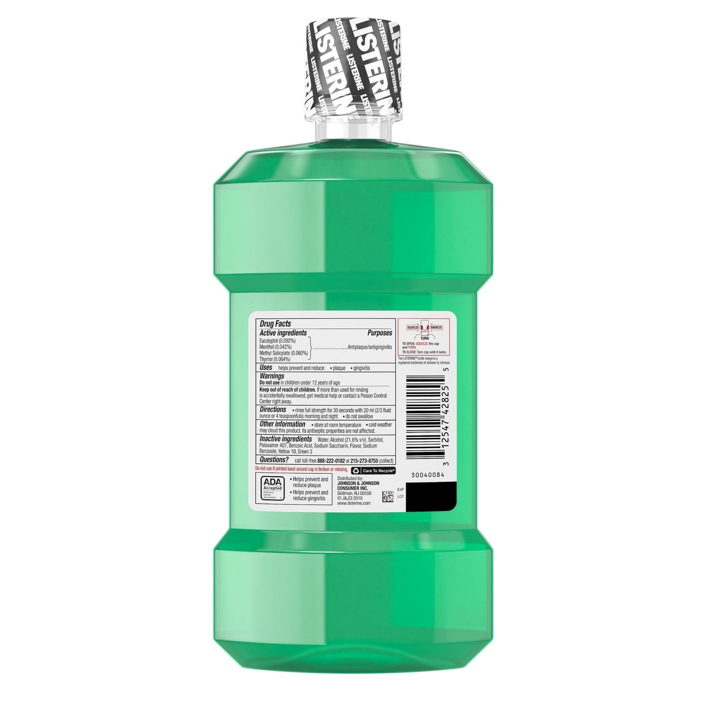 Listerine® Freshburst® Antiseptic Mouthwash, Bottle