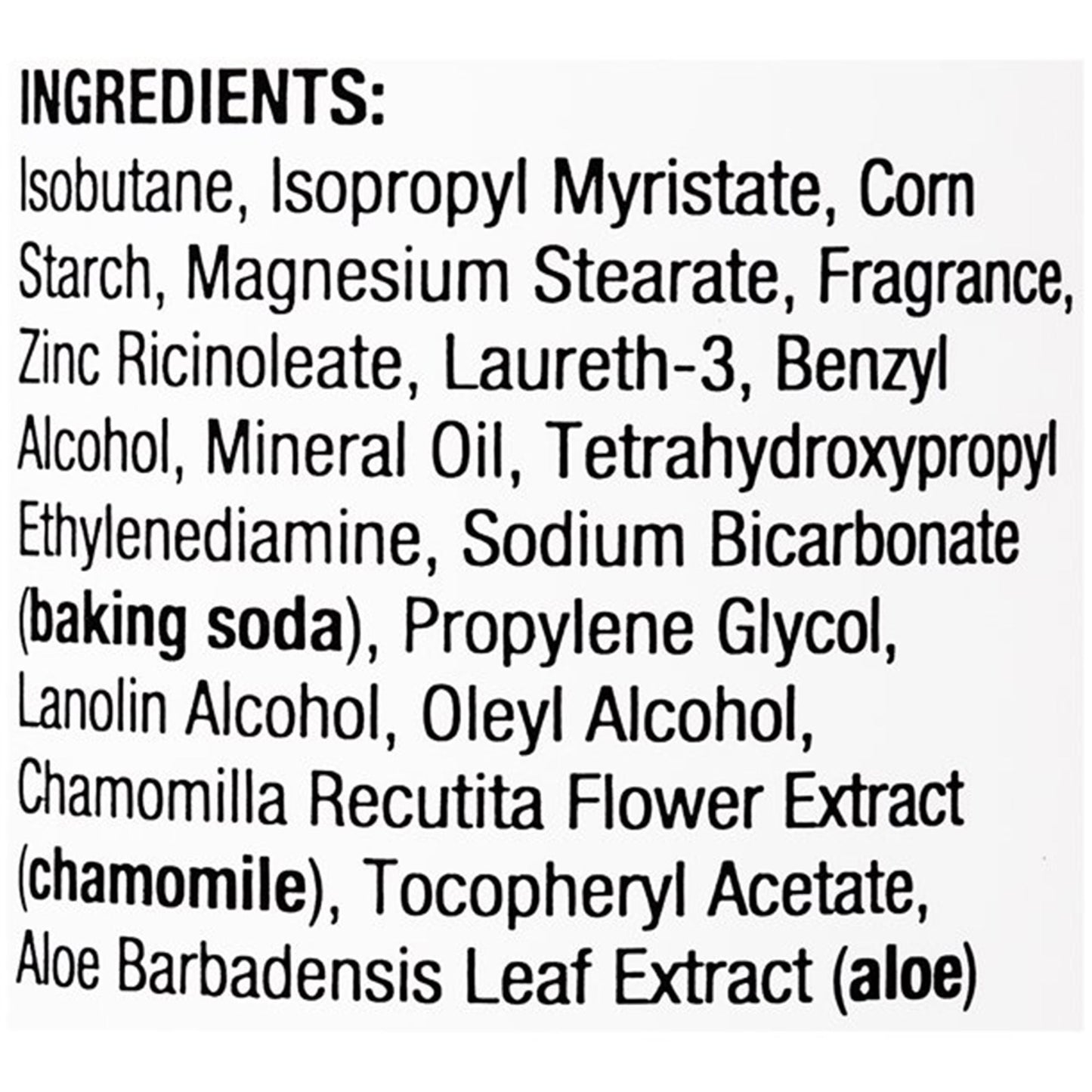 FDS Intimate+Body Deodorant Aerosol Spray Baby Fresh Scent