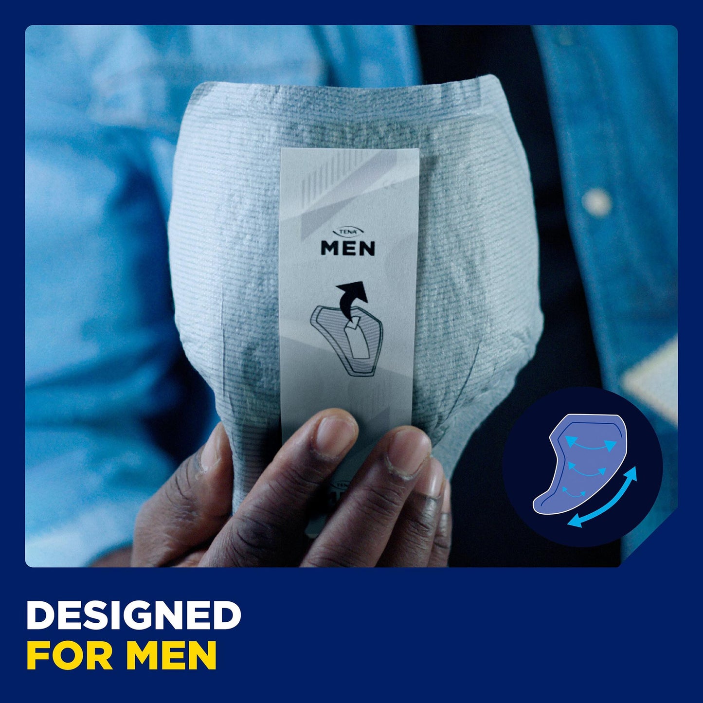 Tena® Men Overnight Extra Coverage Guards